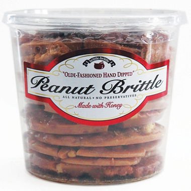 Brittle-Brittle Gourmet Peanut Brittle 42oz (Best Peanut Brittle In Baguio)
