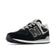 thumbnail image 1 of Zapatillas para Niños New Balance 574 V1 Racing con Cordones Negro/Blanco, 1 of 7