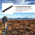 thumbnail image 5 of ROSENICE Black Alpenstocks Bag for Trekking Poles Made of Oxford Cloth Sturdy Waterproof with Pocket for Traveling Use, 5 of 8