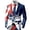 Dark Blue, variant on Men's Casual Blazer One Button Lightweight Sport Coats Slim Fit Suit Jacket with Pockets Plus Size Business Blazer