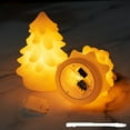 thumbnail image 5 of Creative Pine Cone Christmas Tree Night Light LED Flameless Candle Battery Operated Candle for Thanksgiving Christmas Winter Holiday Decoration, 5 of 6