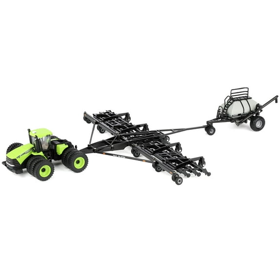 ERTL Chase Unit 1/64 Case IH Green Steiger 600 HD Tractor with Flexi-Coil PD5700 Air Seeder & 3450 Cart 44468-Chase
