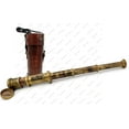 thumbnail image 6 of 5MoonSun5's Pirate Brass Telescope, Spyglass Collapsible Monocular Decorative with Glass Optics for Kids Travel, Hiking, Hunting, Navigation with High Resolution, and Finish by Commando Antique 17inch, 6 of 9