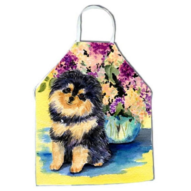 Carolines Treasures SS8290APRON Pomeranian Apron - 27 x 31 in.