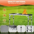 thumbnail image 4 of Mesa Plegable para Parrilla FUNYKICH 87x40 cm Ligera y Portátil, 4 of 7