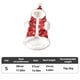 thumbnail image 3 of Ropa para Perros Pequeños, Otoño E Invierno, Camiseta para Cachorros, Poliéster Rojo y Verde, Pajarita, Atuendo Festivo Informal para Perros Salchicha, Chihuahua, Caniche, Taza de Té | Ropa Transpira, 3 of 6