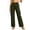 *Green, variant on VBVC Women's Cargo Denim Pants with Pockets , High Waisted Wide Leg Jeans For Women, S-2XL