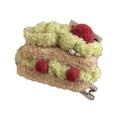 thumbnail image 4 of Bonita pinza para el pelo con forma de pastel, accesorio para la cabeza, decoración, pinza de peluche para postre. Estilo D, 4 of 10