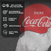 Women's Coca Cola Polar Bear Pull Over Hoodie Charcoal Heather Medium