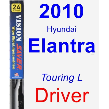 - 2010 Hyundai Elantra (Touring L) Driver Wiper Blade - Vision Saver