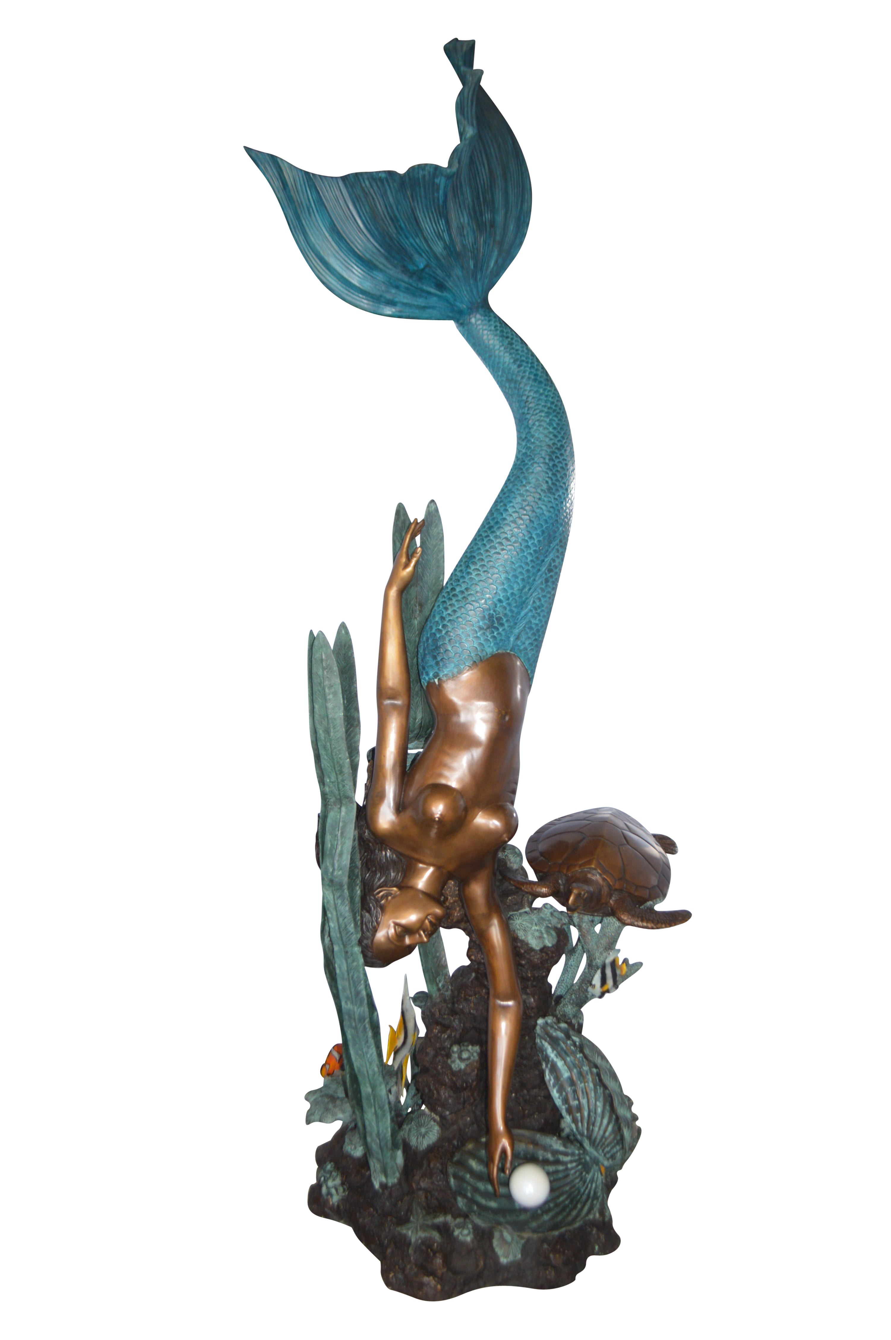 Mermaid Sculpture Fountain Best Decorations