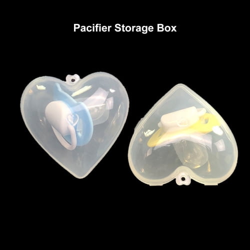 Baby Infant Soother Dummy Case Container Pacifier Travel Storage Box Holder 