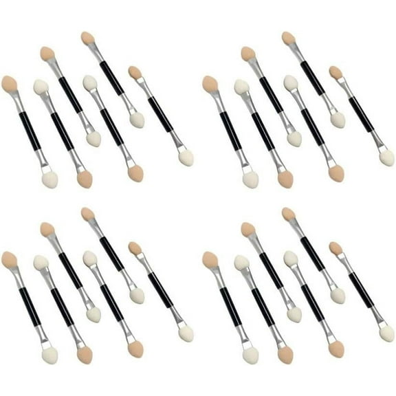 30pcs Eyeshadow Brush Sponge Eyeshadow Applicator Brush Professional Eye Makeup Brush Tool