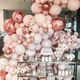 thumbnail image 5 of PartyWoo Pale Pink Balloons, 100 pcs Pink Balloons Different Sizes Pack of 18 Inch 12 Inch 10 Inch 5 Inch Pink Latex Balloons for Balloon Garland Balloon Arch as Birthday Party Decorations, Pink-Q01, 5 of 5