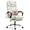 Beige, variant on Massage Office Chair with Footrest, Ergonomic Adjustable Reclining Executive Home Desk Chair w/ 6 Vibration Points & Heat, Beige