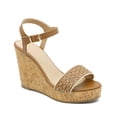 thumbnail image 1 of Sandalia Plataforma Para Dama 10.5 Ultra Ligero Color Camel beige 24.5, 1 of 7