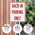 thumbnail image 4 of Back In Parking Only Sign,, 4 of 8