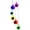A005- E, variant on Solar Wind Chime Pumpkin Decor 5 Inch Solar Powered Wind Chimes, Led Waterproof Hanging Solar Lights Outdoor, Solar Garden Lights for Patio Yard Halloween Decor, 1 Pack