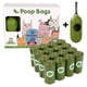 thumbnail image 1 of El impulso biodegradable del perro empaqueta los bolsos gruesos adicionales del impulso del perrito de los bolsos de la basura del perro, 1 of 8