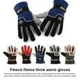 thumbnail image 4 of 1 Pair Winter Thickened Skiing Nonslip Glove Snow Ski Gloves Windproof Warm-keeping Mittens Warming Equipment for Outdoor Man Red, 4 of 7
