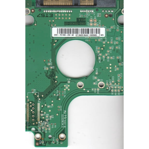 WD1600BEVS-60RST0, 2061-701450-Z00 AE, WD SATA 2.5 PCB