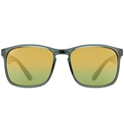 Ray-Ban Men's Chromance RB4264-8766O-58 Black Rectangle Sunglasses