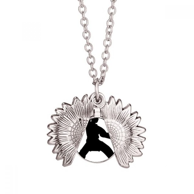 Arte marcial de Shaolin Kung Fu de China Patron Collar de girasol collar collar collar colgante