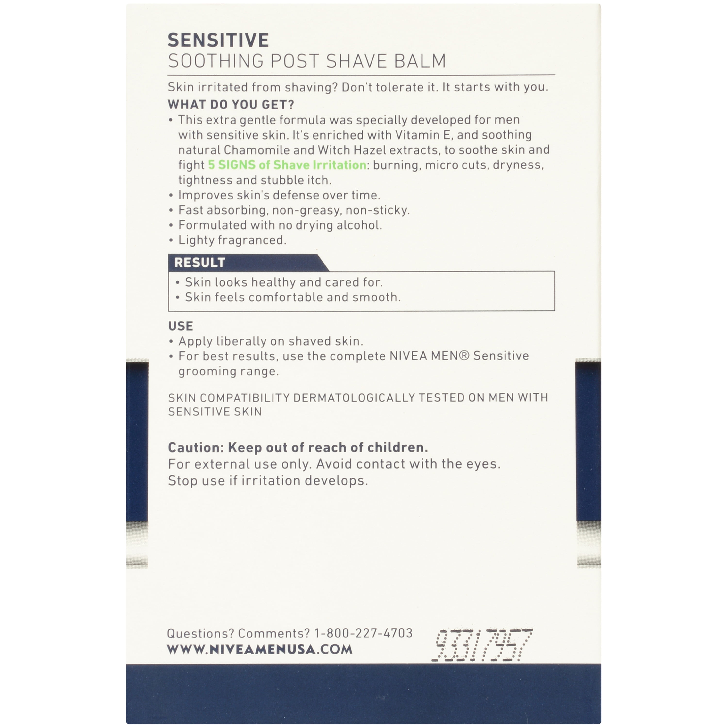 nivea balm sensitive