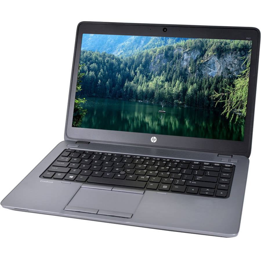 Restored HP Ultrabook 840 G2 14" Laptop, Windows 10 Pro, Intel Core i5