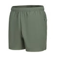 thumbnail image 6 of Men's 5" Running Shorts Quick Dry Athletic Workout Gym Shorts with Zipper Pockets, 6 of 9