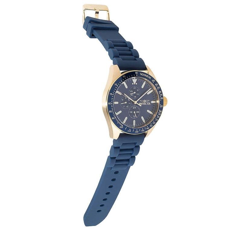Invicta Aviator 17205 Nuovo Orologio Invicta Uomo Cronografo Aviatore - Quadrante Dorato, Cassa In Acciaio 48mm, Resistente All'acqua 100m, Nuovo In Scatola Invicta Orologio Uomo