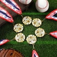 thumbnail image 4 of Medallas de softball Ecation, 12 unidades, 5 cm, doradas con cinta, 4 of 6