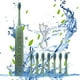 thumbnail image 1 of Juego de Cepillo de Dientes Eléctrico - 8 Cabezales, 6 Modos de Limpieza, Impermeable IPX7, Mejorado, Larga Vida, Carga Rápida, Verde, 1 of 9