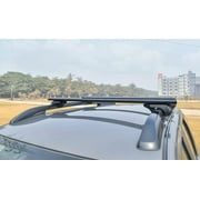 Bikegear AeroDynamic Roof Rack Cross Bar -47 inches for Roof Rack Systems(Set of 2)