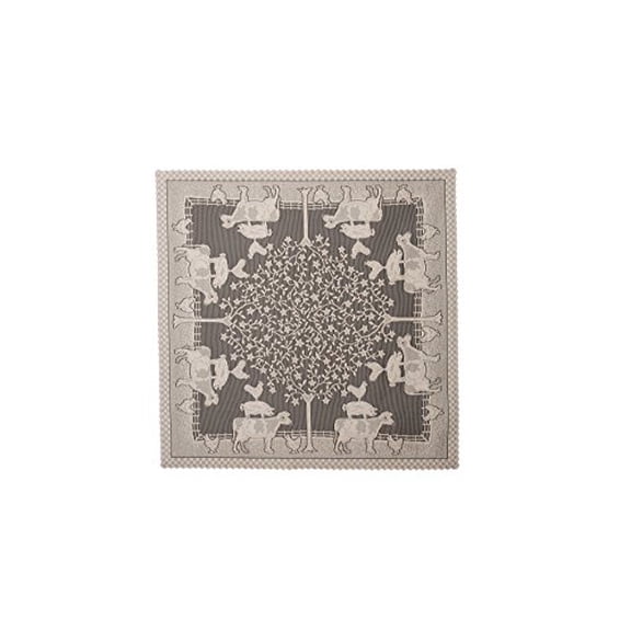 Heritage Lace FH-4242NA 42 x 42 in. Farmhouse Table Topper, Natural