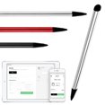 thumbnail image 3 of NIBOLOG Replacement Universal Writing Stylus Pen for Phone Tablet Laptop, 3 of 8