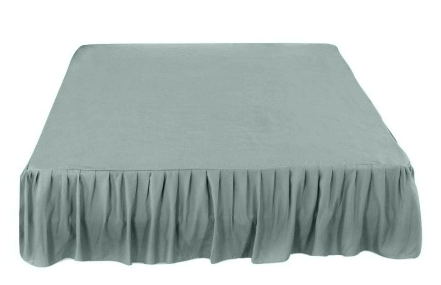 Luxury Bedskirt Dust Ruffle 14inc Tailored Drop Many Color and All Sizes 