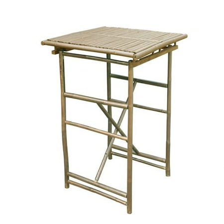 - Bloomsbury Market Kalwarski Folding Solid Wood Bar Table