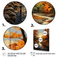 thumbnail image 3 of Designart "Autumn Sonata Birch Woods I" Floral Floater Framed Canvas Print, 3 of 7