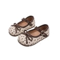 thumbnail image 5 of Xfvqtps Girls Mary Jane Shoes Flats Soft Sole Bow Detail Floral Ballet Hook and Loop Strap Princess Shoes for Spring Summer Casual Outfit, 5 of 5