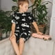 thumbnail image 4 of Balery Swan And Dragonflies Conjunto de Pijama Infantil de Manga Corta con Estampado – Ropa de Dormir de Algodón Suave-3X-Large, 4 of 6