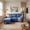 Blue, variant on Lacoo L-Shaped Sofa Couch, 72" Modern Reversible Chaise Cloud Sofa with Cushions for Living Room, Apartment and Small Space, Gray