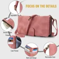 thumbnail image 5 of Phone Case Wallet Case for Samsung S24PLUS PU Leather Magnetic Handbag Zipper Pocket Card Slots, 5 of 5