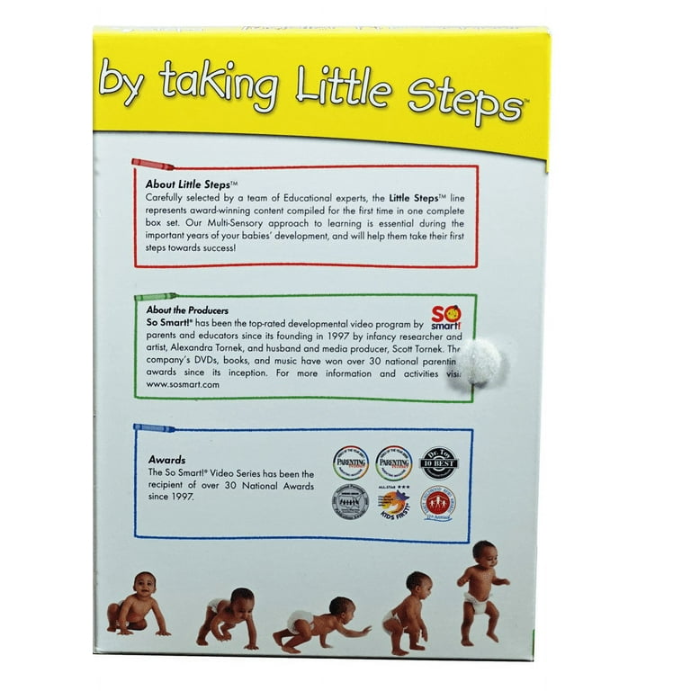 (未使用･未開封品)Little Steps: Tales of Learning [DVD] Little Steps Toddler Pre-School (Collection of 3 DVD's) - A