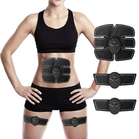 Muscle Toner, Charminer Abdominal Toning Belt, EMS Abs Trainer Wireless Body Gym Workout Home Office Fitness Equipment For Abdomen/Arm/Leg Training Men