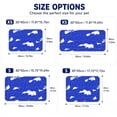 thumbnail image 2 of Cooling Mat for Dogs Pet Cooling Mat 17.7 X 17.7 Inch Ice Silk Cooling Mat for Dogs Blue Polar Bear Print Dog Cooling Mat for Indoor Outdoor Use for Dogs Cats Small Pets 1 Pack, 2 of 7