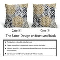 thumbnail image 6 of Blue Yellow Pillow Covers 20x20 Set of 2 Boho Design Gray Polka Dot Throw Pillows Modern Art Trendy Print Decorative Outdoor Pillowcase Square Cushion Cover Linen Pillow Case for Home Sofa Couch Bed, 6 of 6