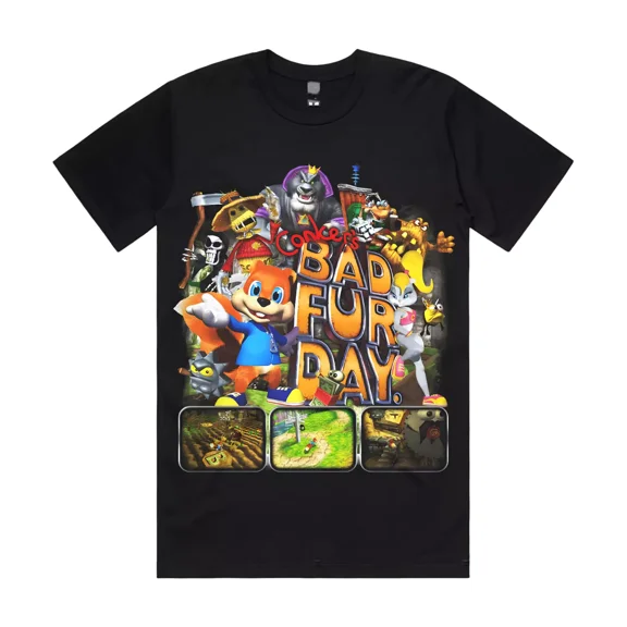 CLASSIC Conker's Bad Fur Day T-Shirt