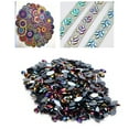 thumbnail image 1 of Crafts Rhinestones Fancy Flatback Glass Crystals for DIY Clothing Decoration,1000pcs Art Projects, 1 of 7