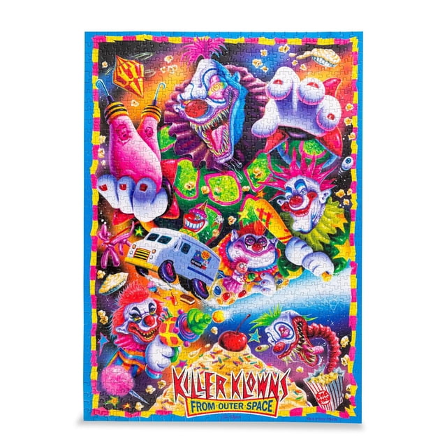 Rompecabezas Toynk Killer Klowns from Outer Space de 1000 piezas